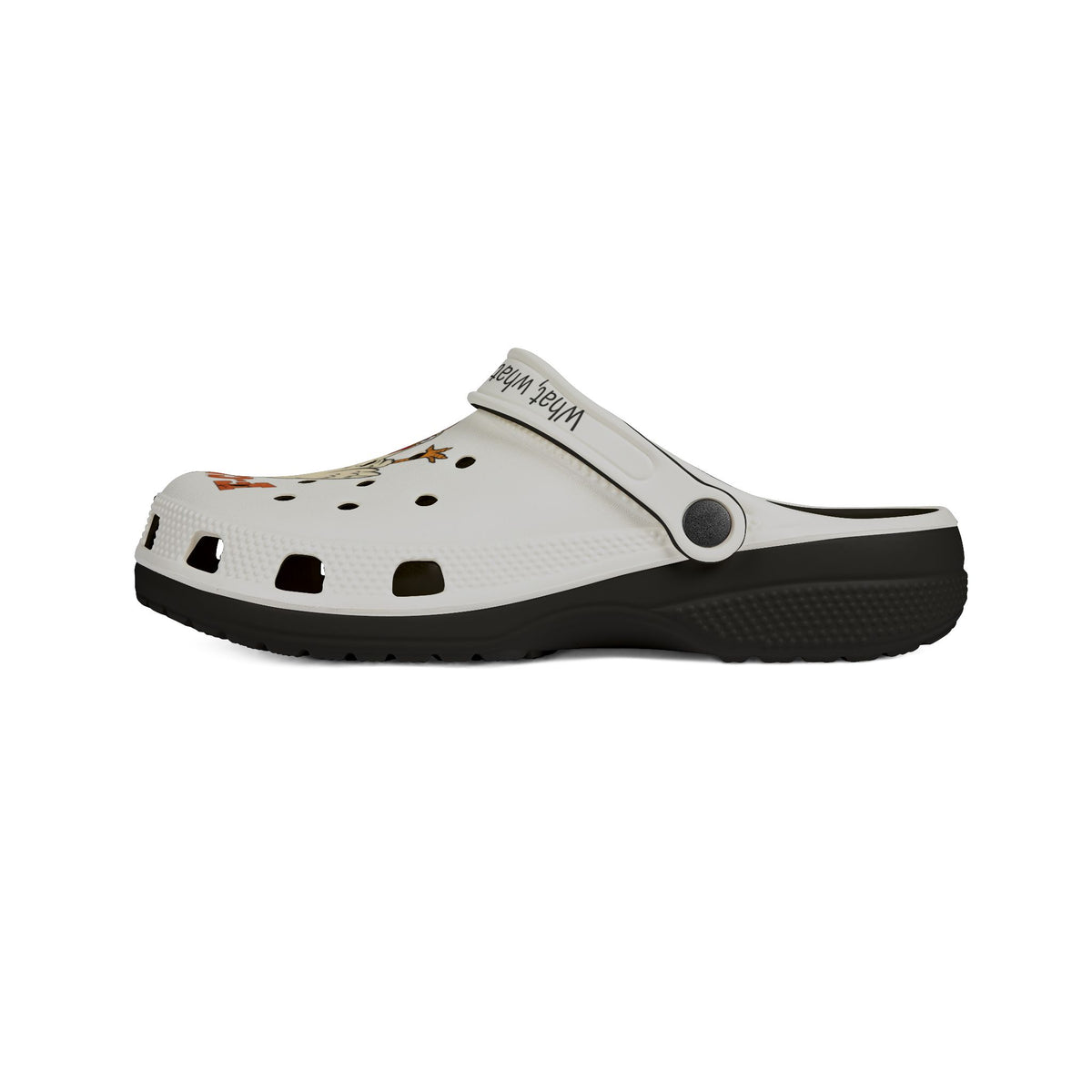 Funny F-CAW-T Chicken Clogs