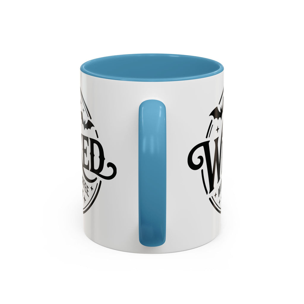 Wicked Without Coffee Accent Mug – Halloween Coffee Mug | 11oz & 15oz