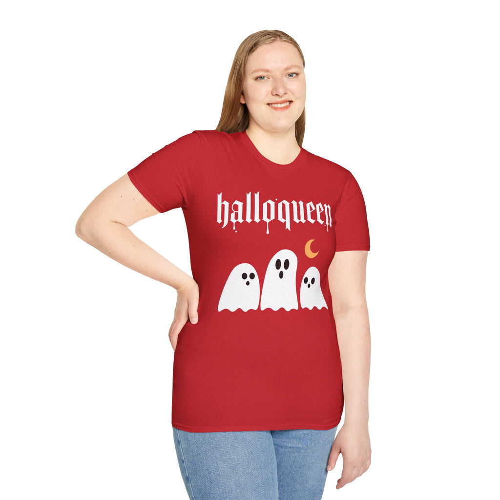 HalloQueen Ghost Halloween T-Shirt