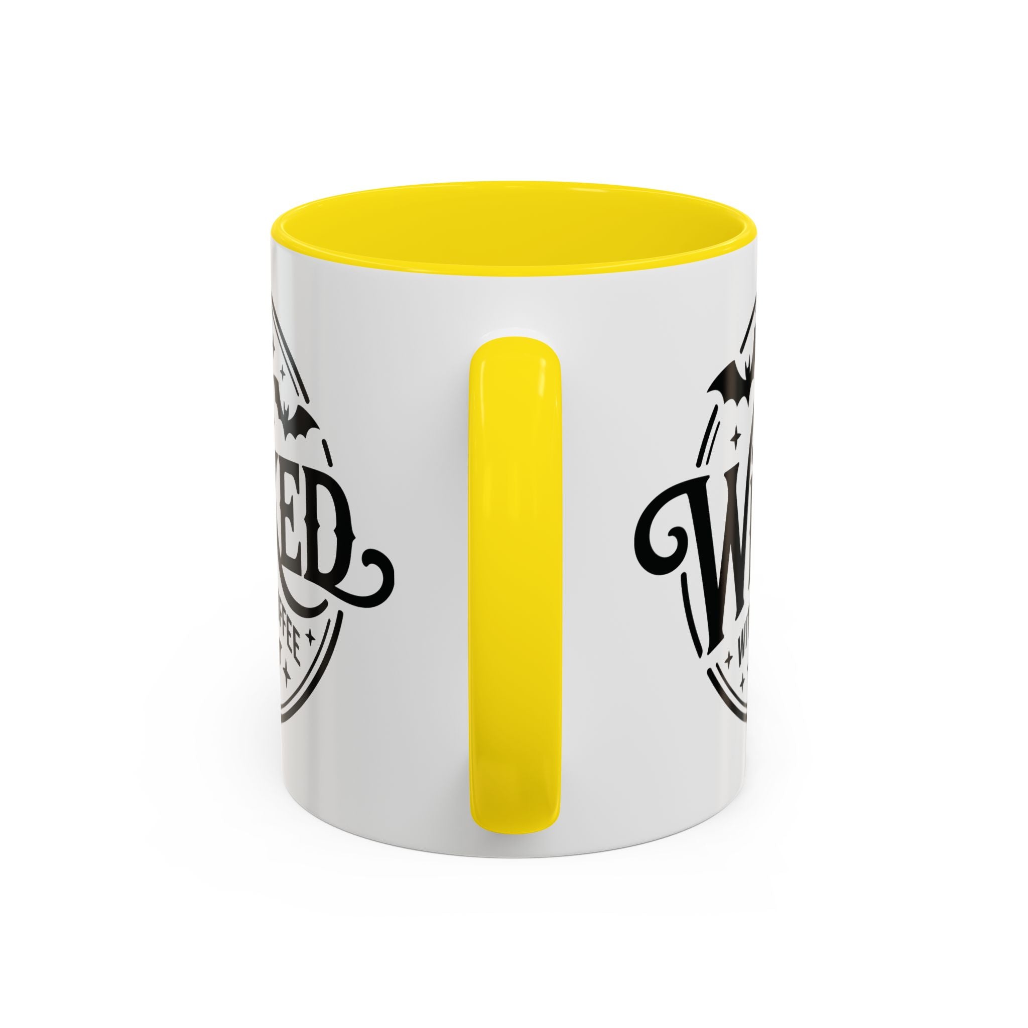 Wicked Without Coffee Accent Mug – Halloween Coffee Mug | 11oz & 15oz