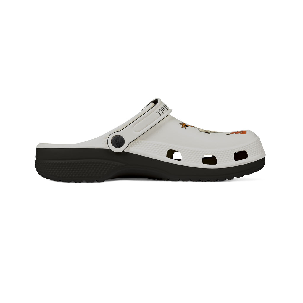 Funny F-CAW-T Chicken Clogs
