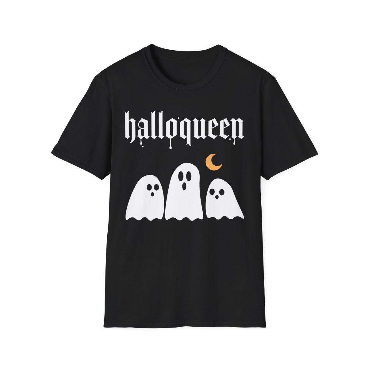 HalloQueen Ghost Halloween T-Shirt
