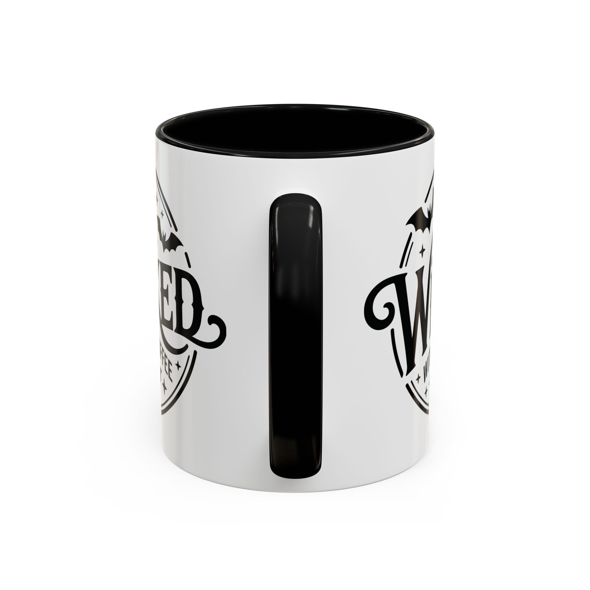 Wicked Without Coffee Accent Mug – Halloween Coffee Mug | 11oz & 15oz