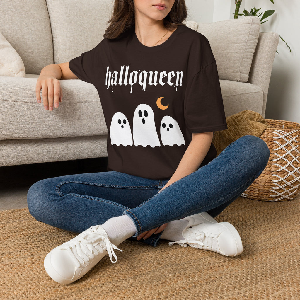 HalloQueen Ghost Halloween T-Shirt