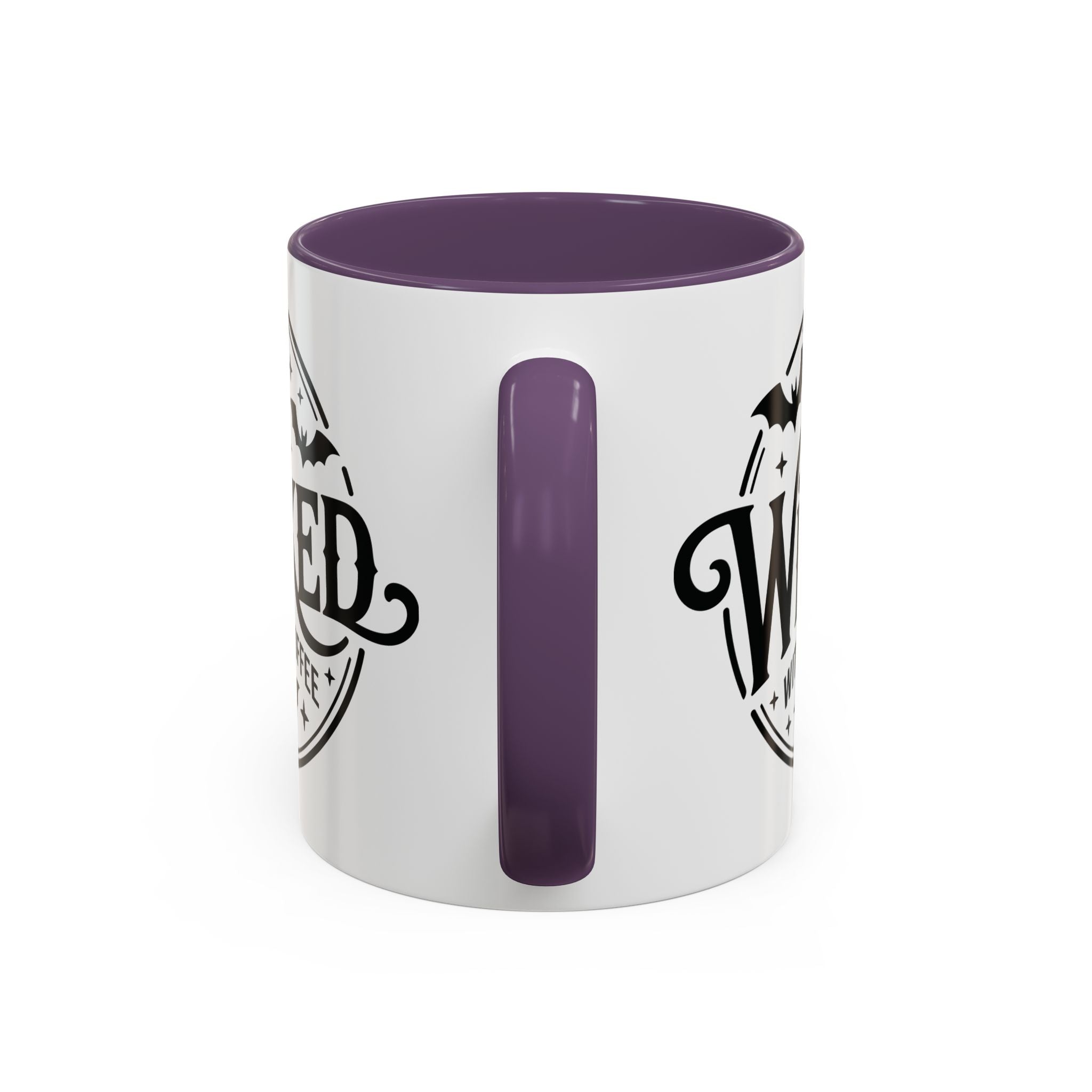 Wicked Without Coffee Accent Mug – Halloween Coffee Mug | 11oz & 15oz