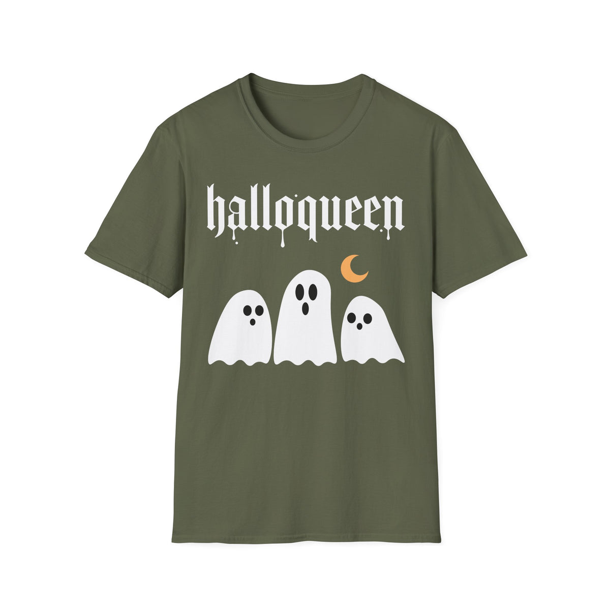 HalloQueen Ghost Halloween T-Shirt