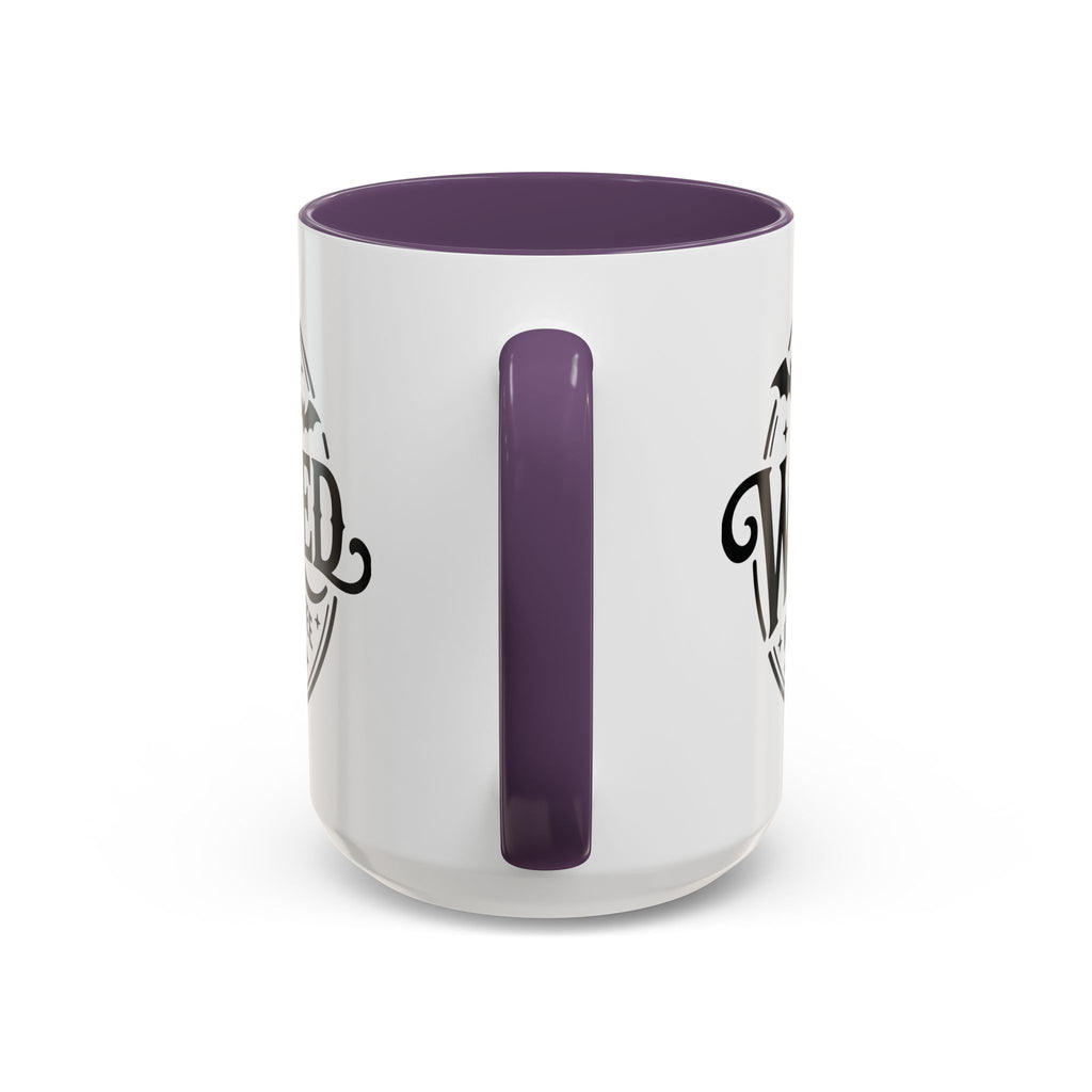 Wicked Without Coffee Accent Mug – Halloween Coffee Mug | 11oz & 15oz
