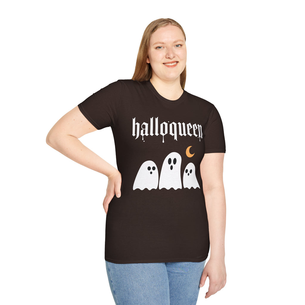 HalloQueen Ghost Halloween T-Shirt