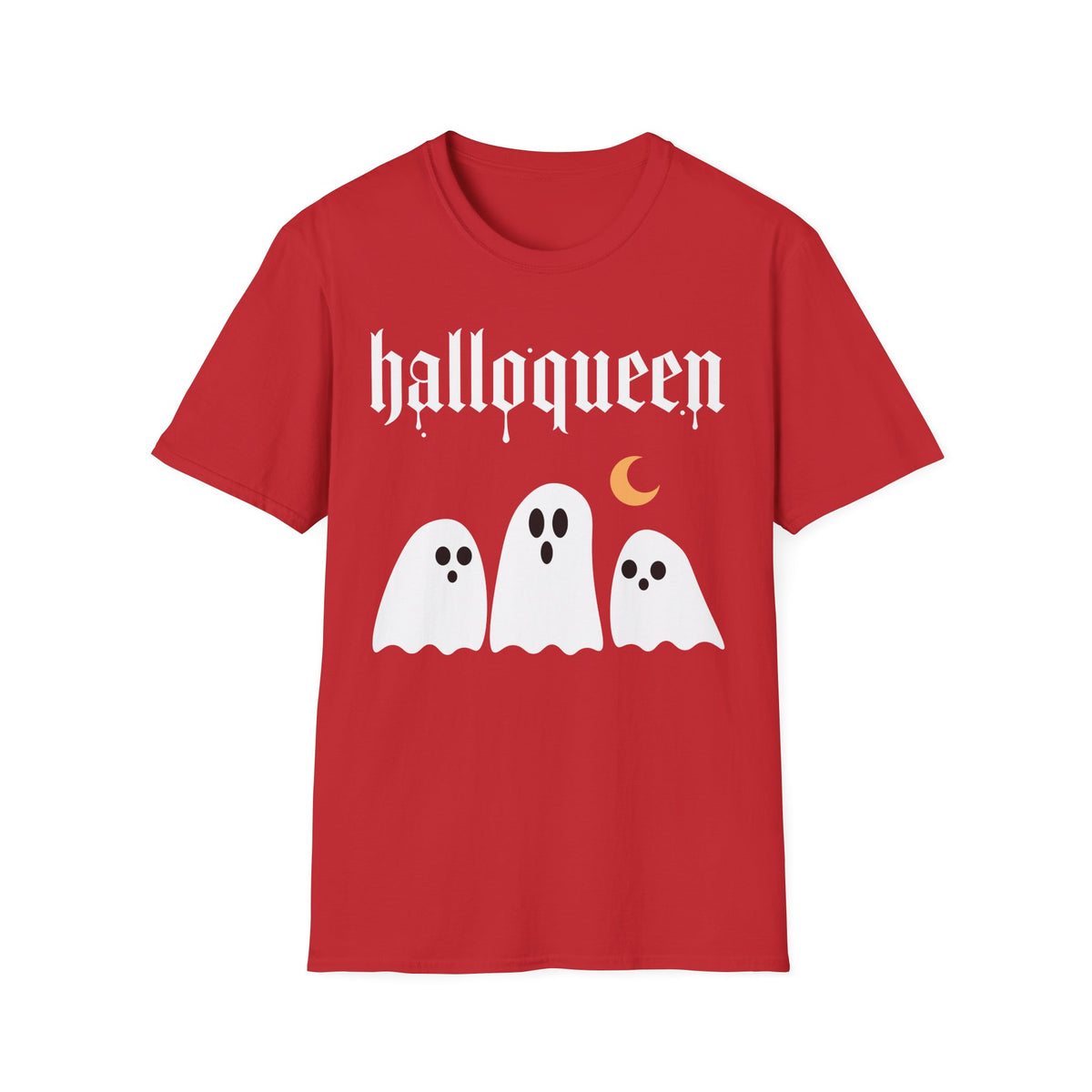 HalloQueen Ghost Halloween T-Shirt