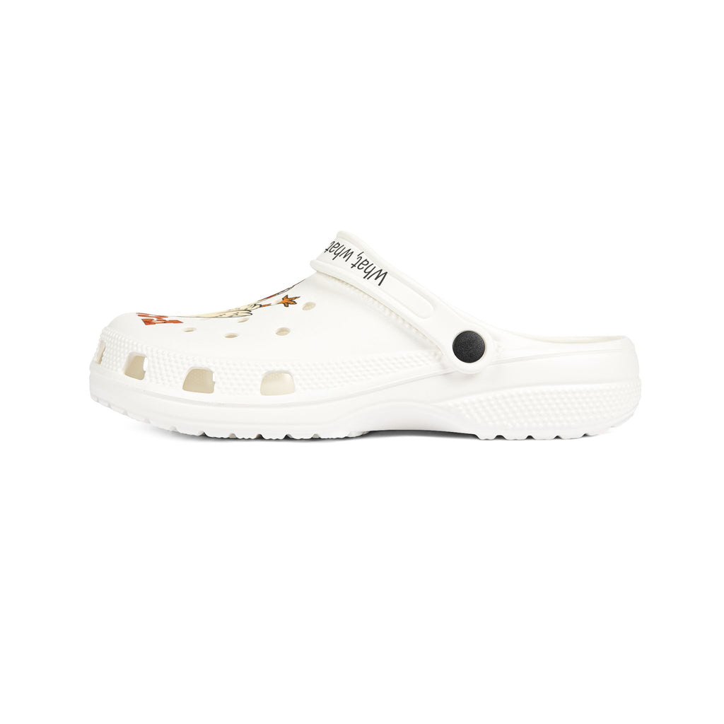 Funny F-CAW-T Chicken Clogs
