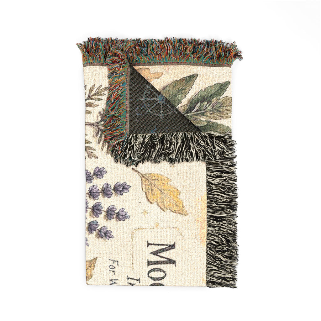 Moon Brew Herbal Apothecary Woven Blanket