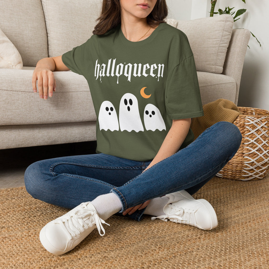 HalloQueen Ghost Halloween T-Shirt