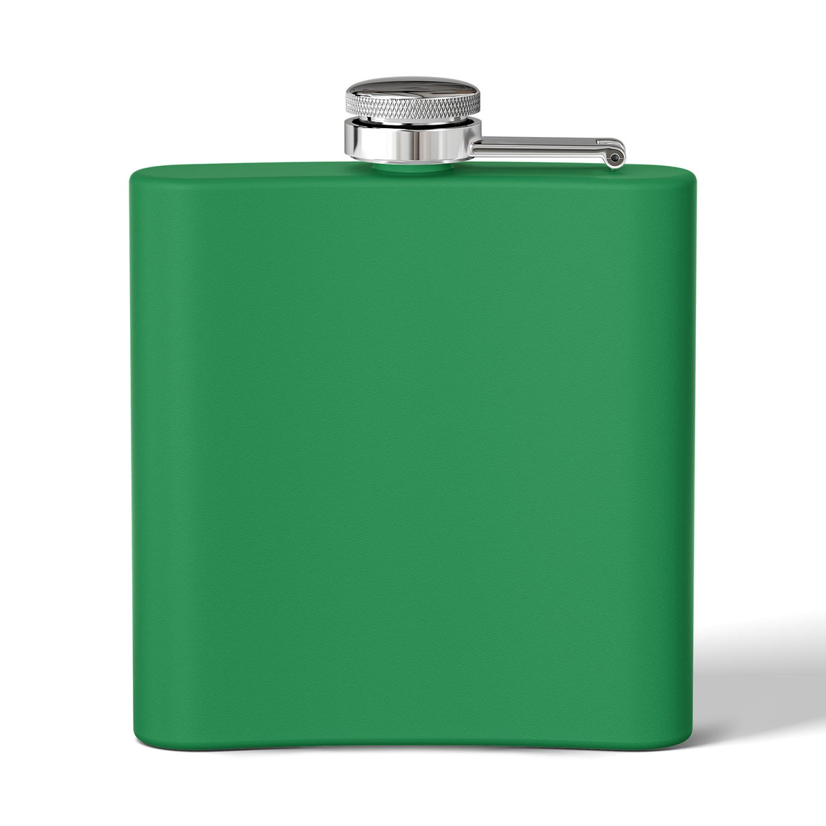 Bold Retro Quote 6 oz Stainless Steel Flask