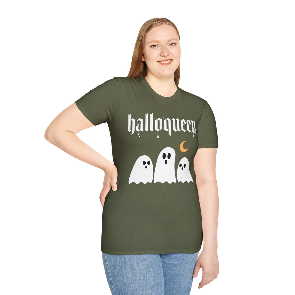 HalloQueen Ghost Halloween T-Shirt