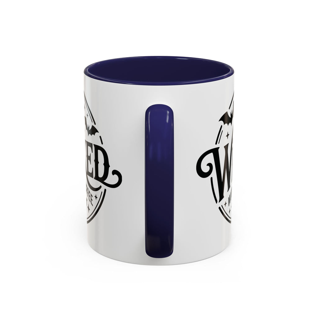 Wicked Without Coffee Accent Mug – Halloween Coffee Mug | 11oz & 15oz