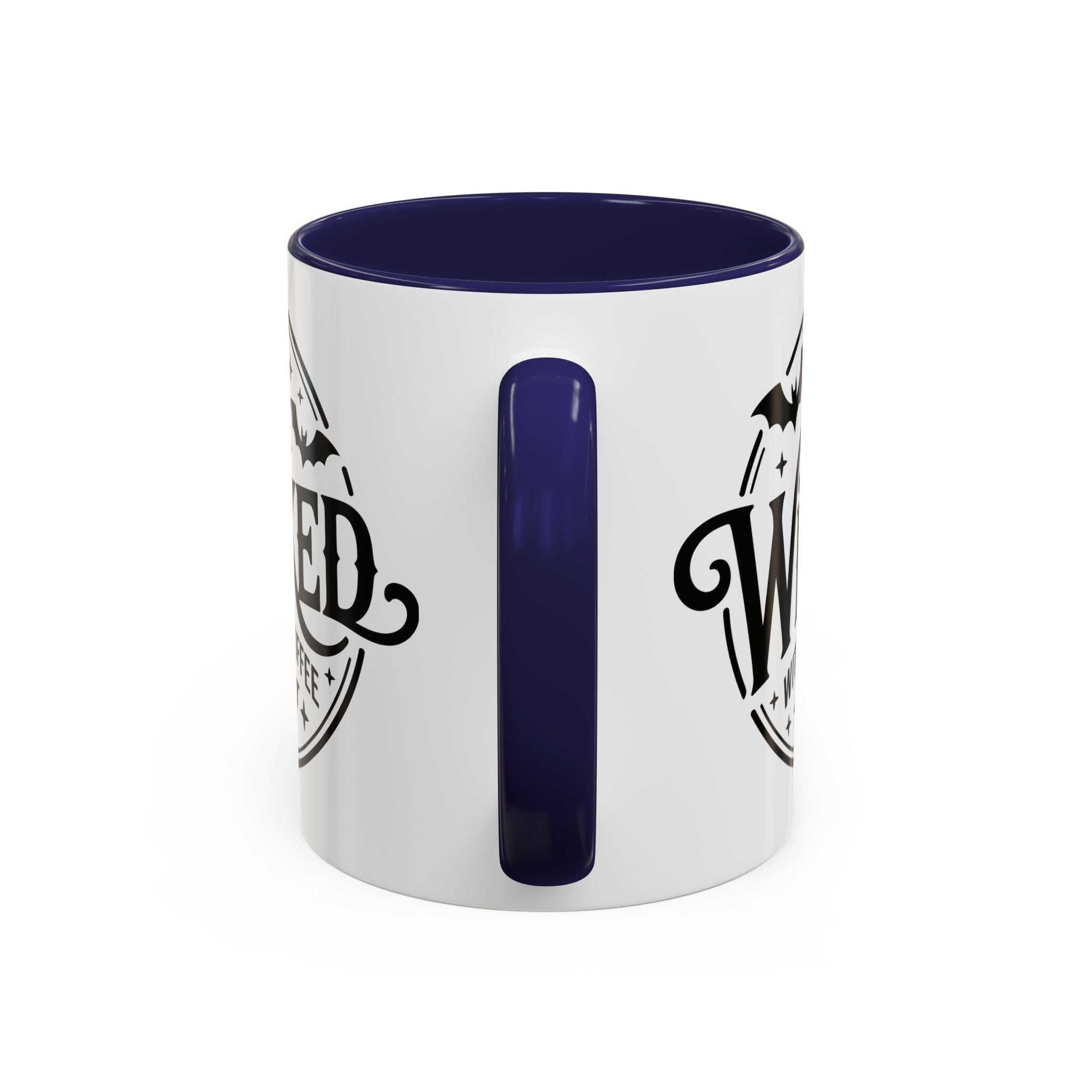 Wicked Without Coffee Accent Mug – Halloween Coffee Mug | 11oz & 15oz