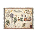 Moon Brew Herbal Apothecary Woven Blanket