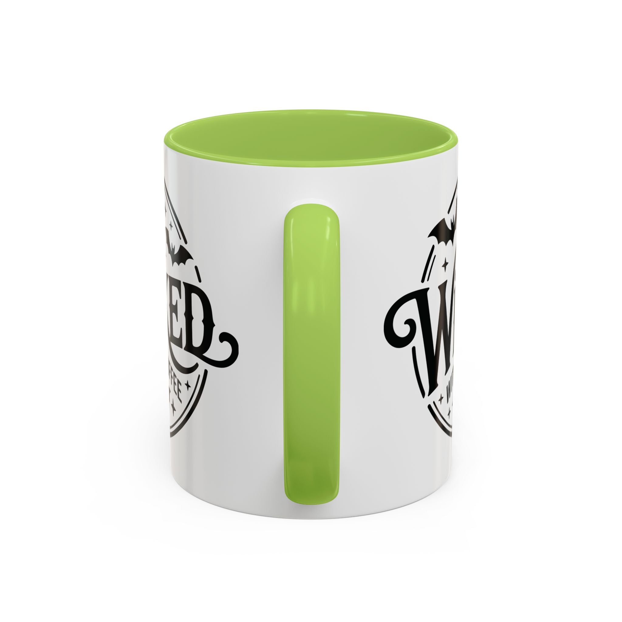 Wicked Without Coffee Accent Mug – Halloween Coffee Mug | 11oz & 15oz