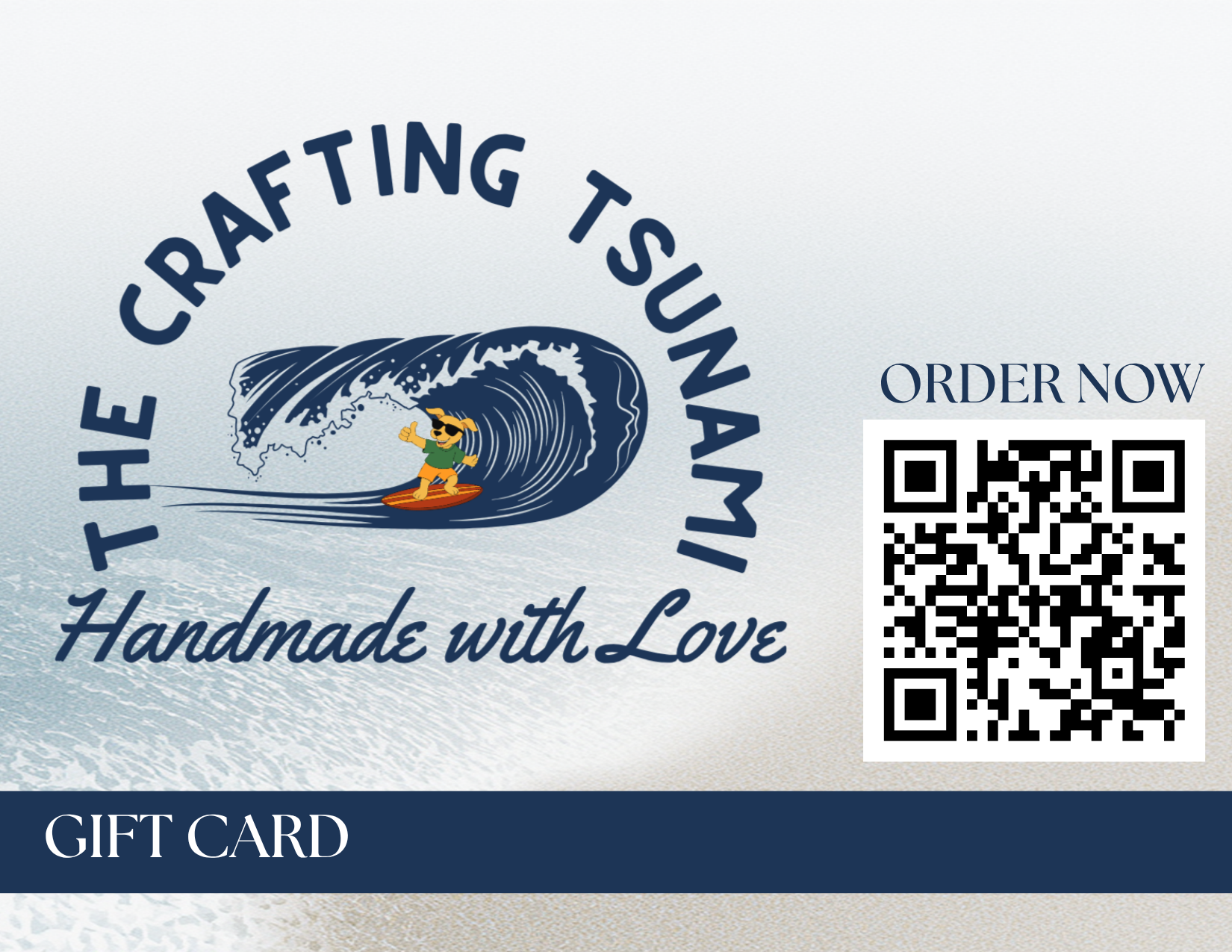 The Crafting Tsunami Gift Certificate ($15, $25, $50, $100)