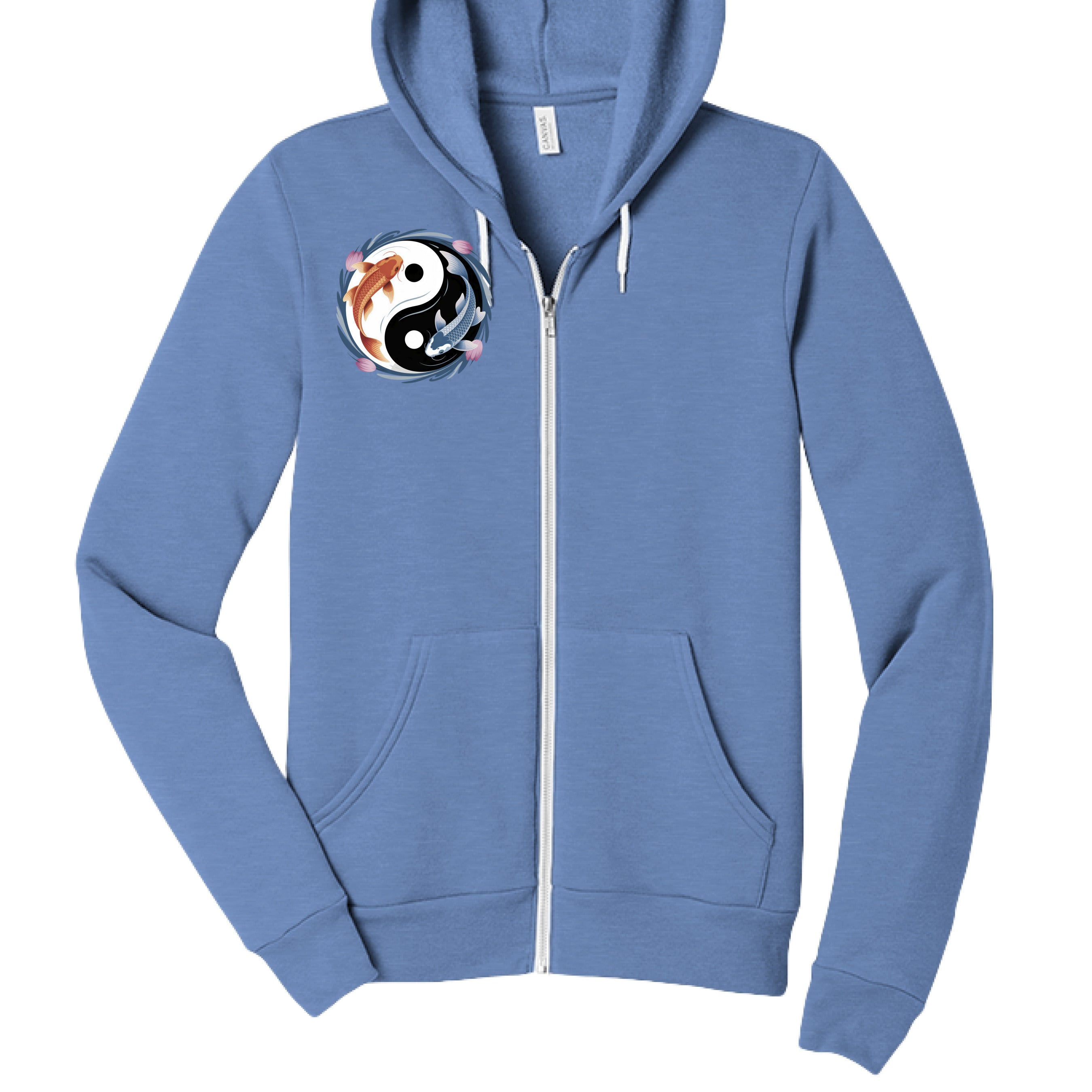 Heather Columbia Blue - FRONT
