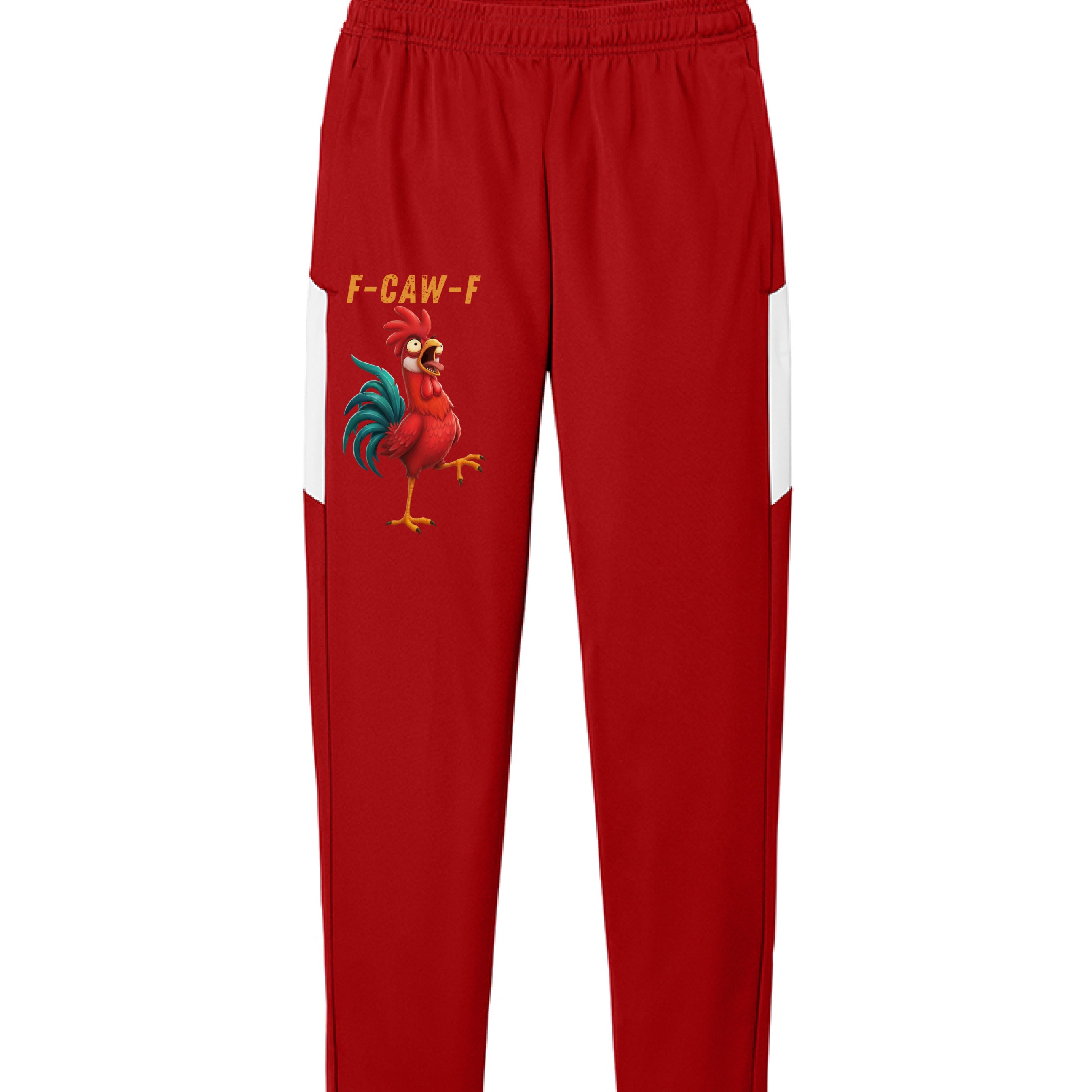 Deep Red/ White - FRONT