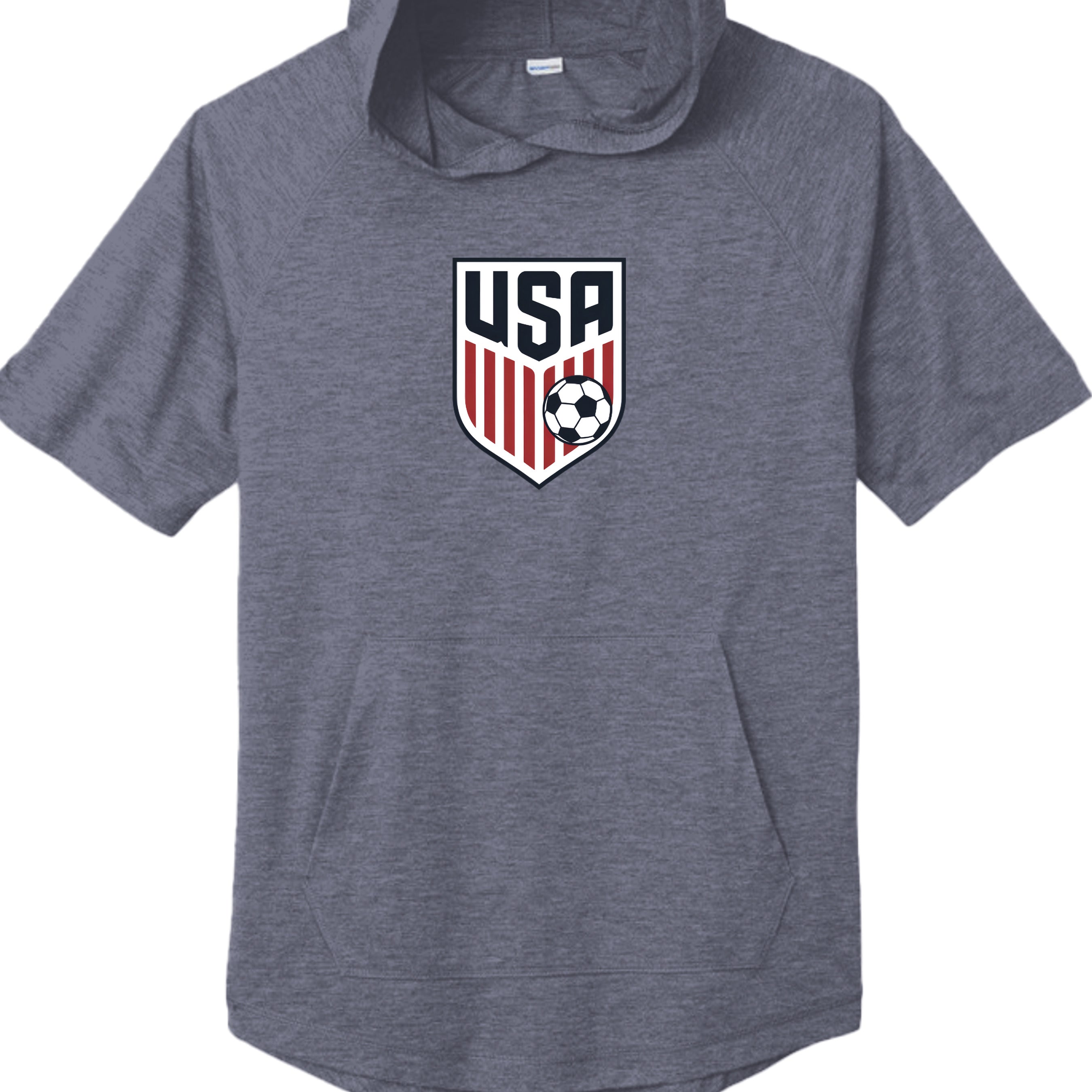 True Navy Hthr - ST404 - FRONT