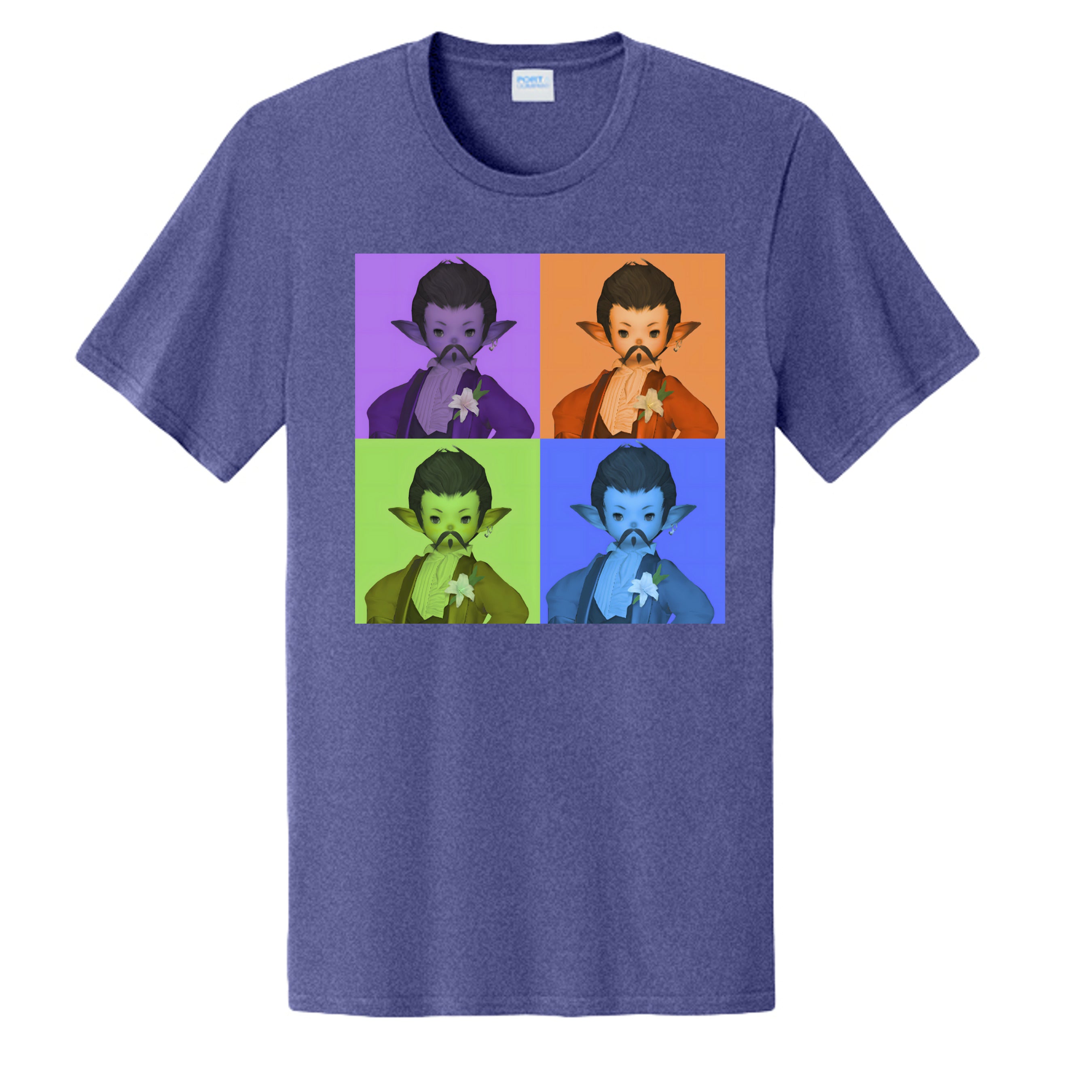 Heather Purple - PC43 - FRONT